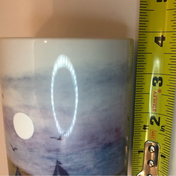 Otagiri Japan Nautical Tea Coffee Mug Lighthouse Sailboat Seagull Vintage D2.75" - Picture 11 of 13